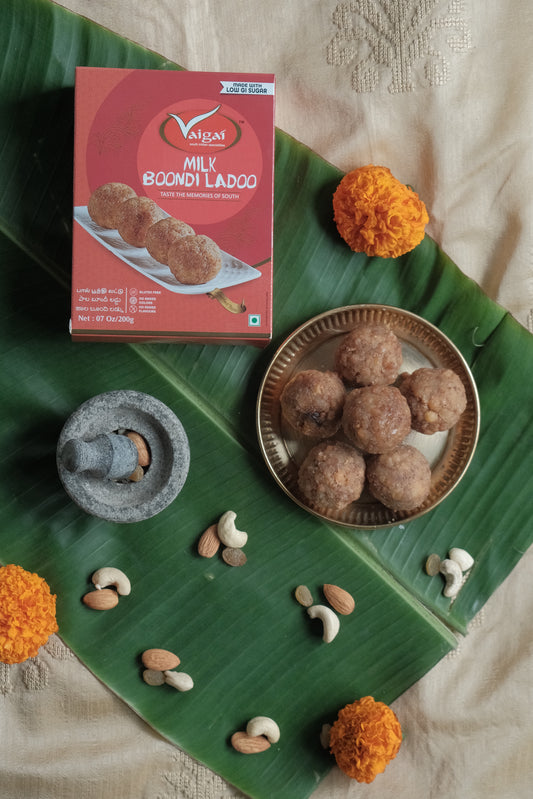 Milk Boondi Ladoo