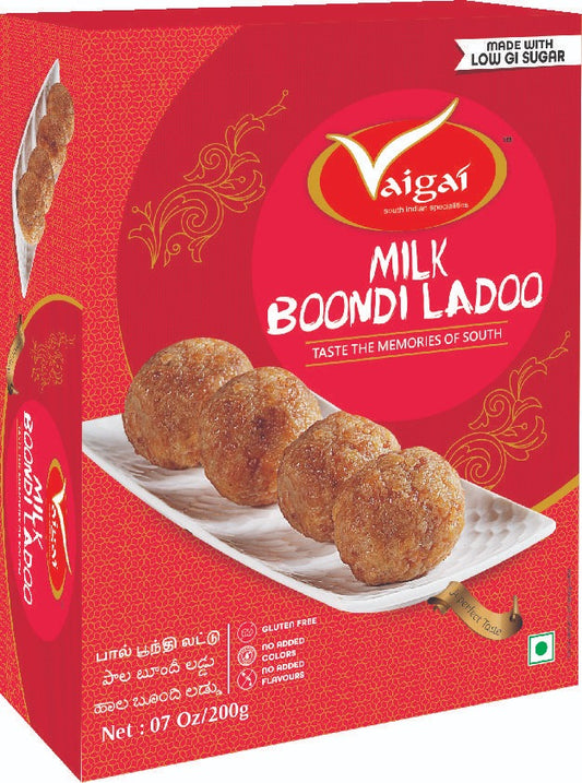 Milk Boondi Ladoo